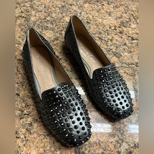 Kenneth Cole spiked loafers